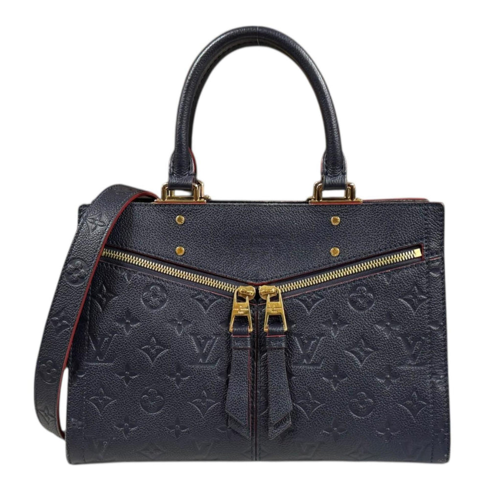 Louis Vuitton Marine Rouge Navy Monogram Empreinte Shoulder Bag