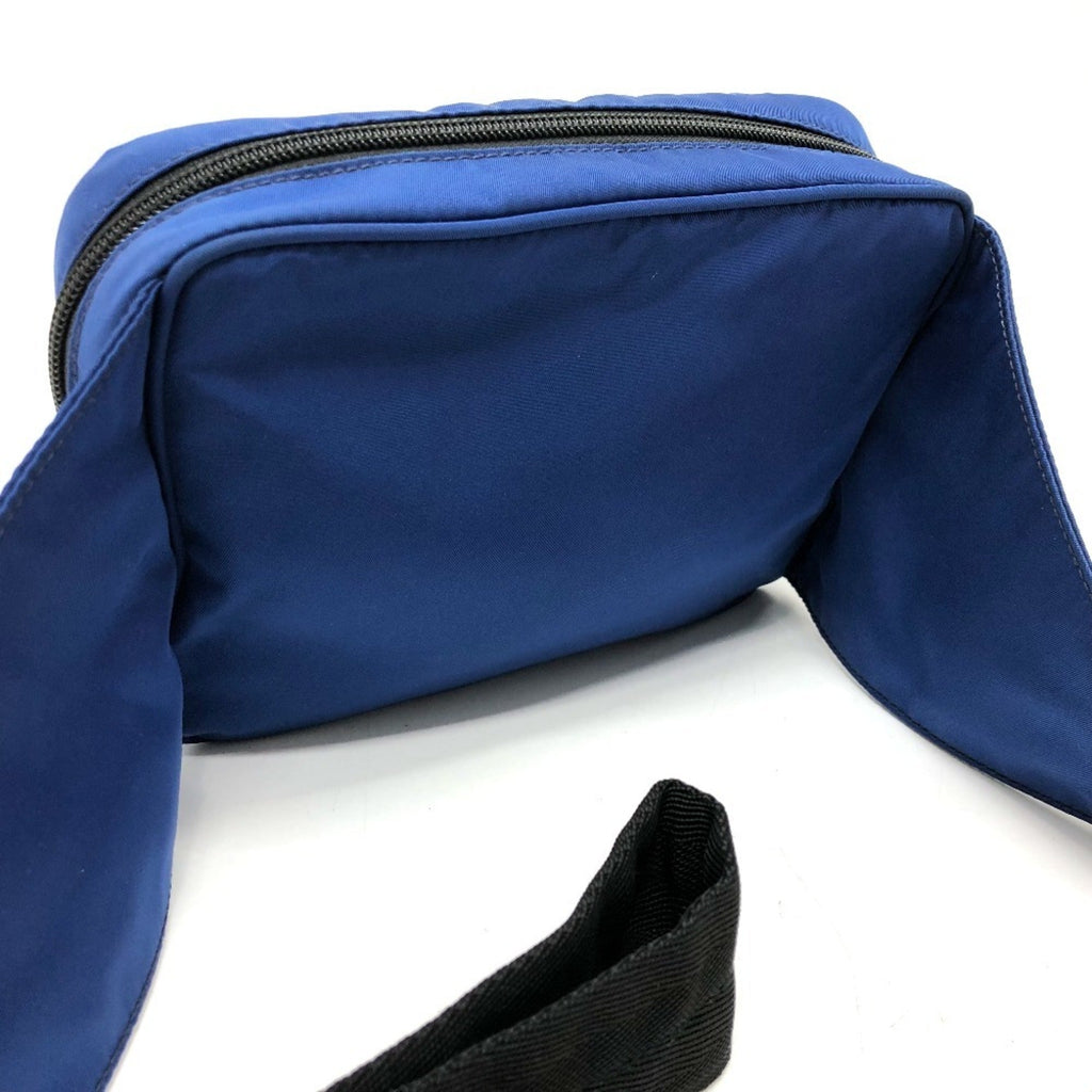 Prada Blue Nylon Fanny Pack