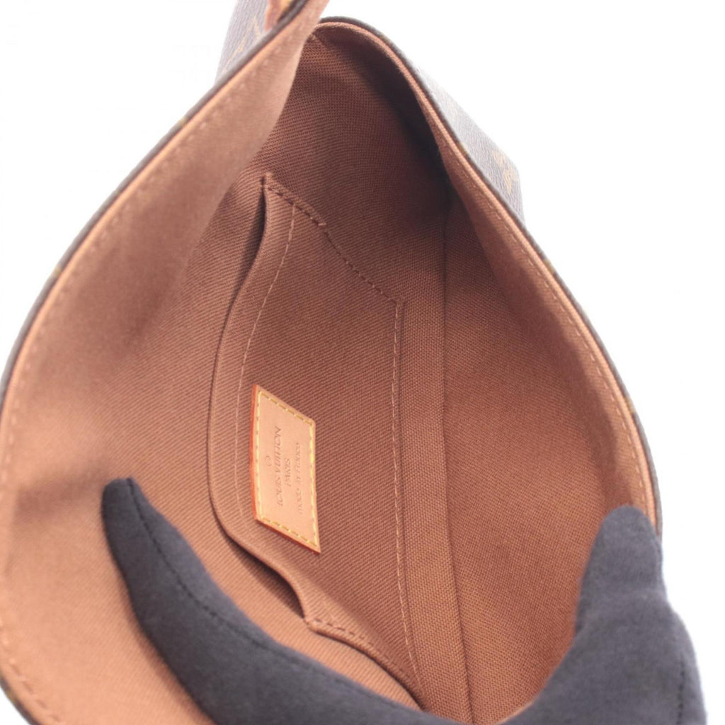 Louis Vuitton Brown Monogram Coated Canvas Leather Fanny Pack Pochette
