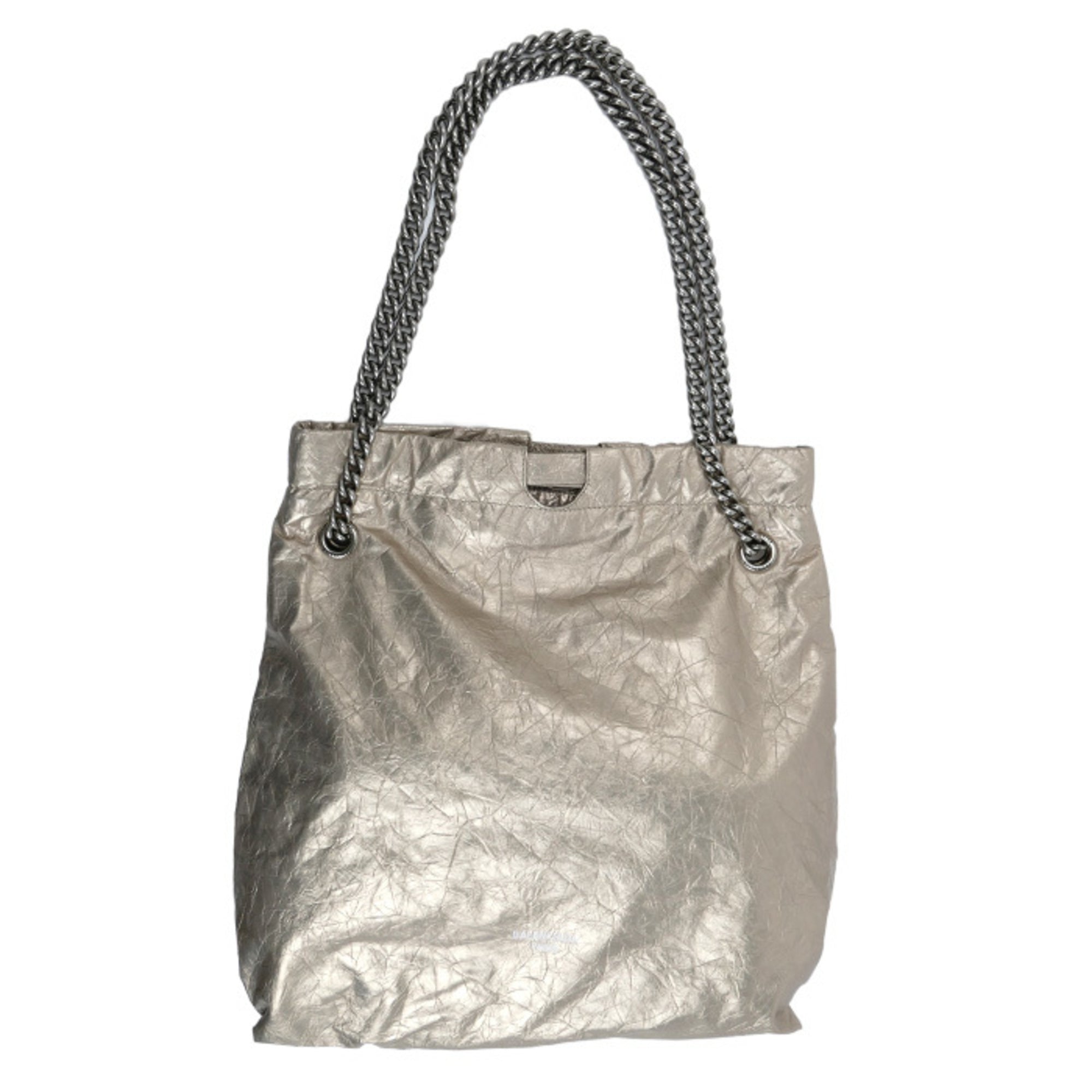 Balenciaga Champagne Gold Leather Shoulder