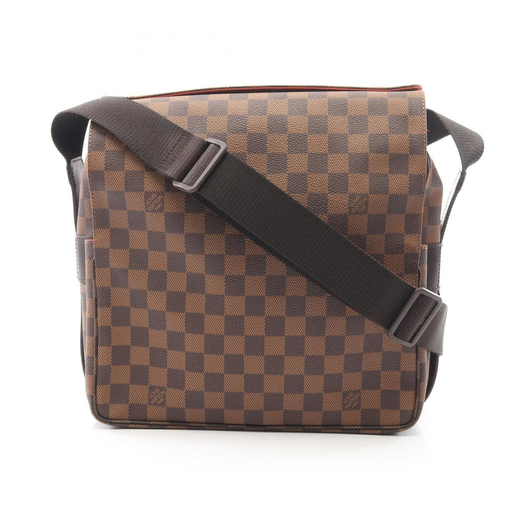 Louis Vuitton Damier Brown Ebene Coated Canvas Leather Shoulder Bag