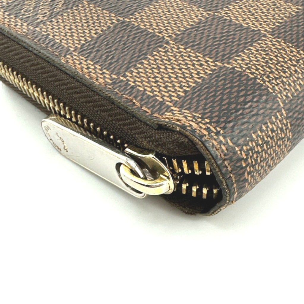 Louis Vuitton Brown Ebene Damier Canvas Long Wallet