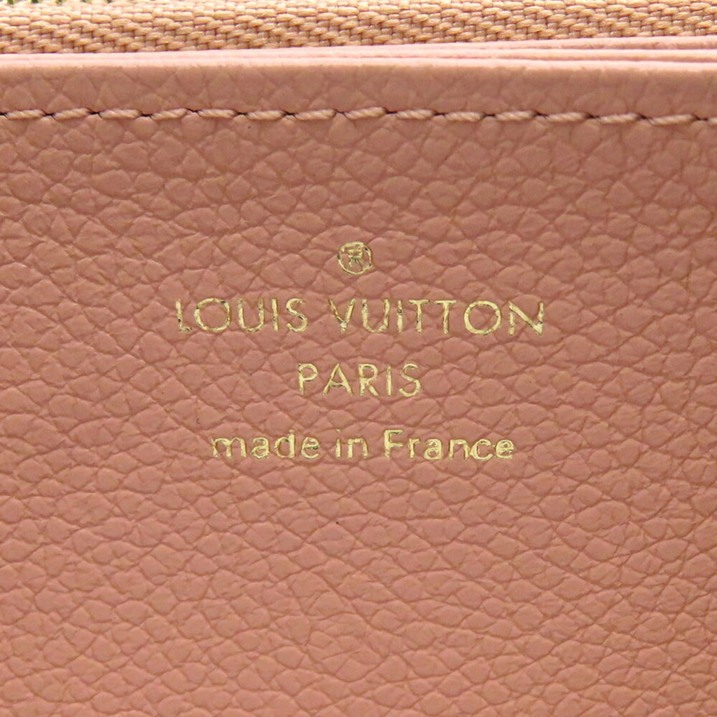Louis Vuitton Monogram Empreinte Bicolor Cream Rose Monogram Empreinte Long Wallet