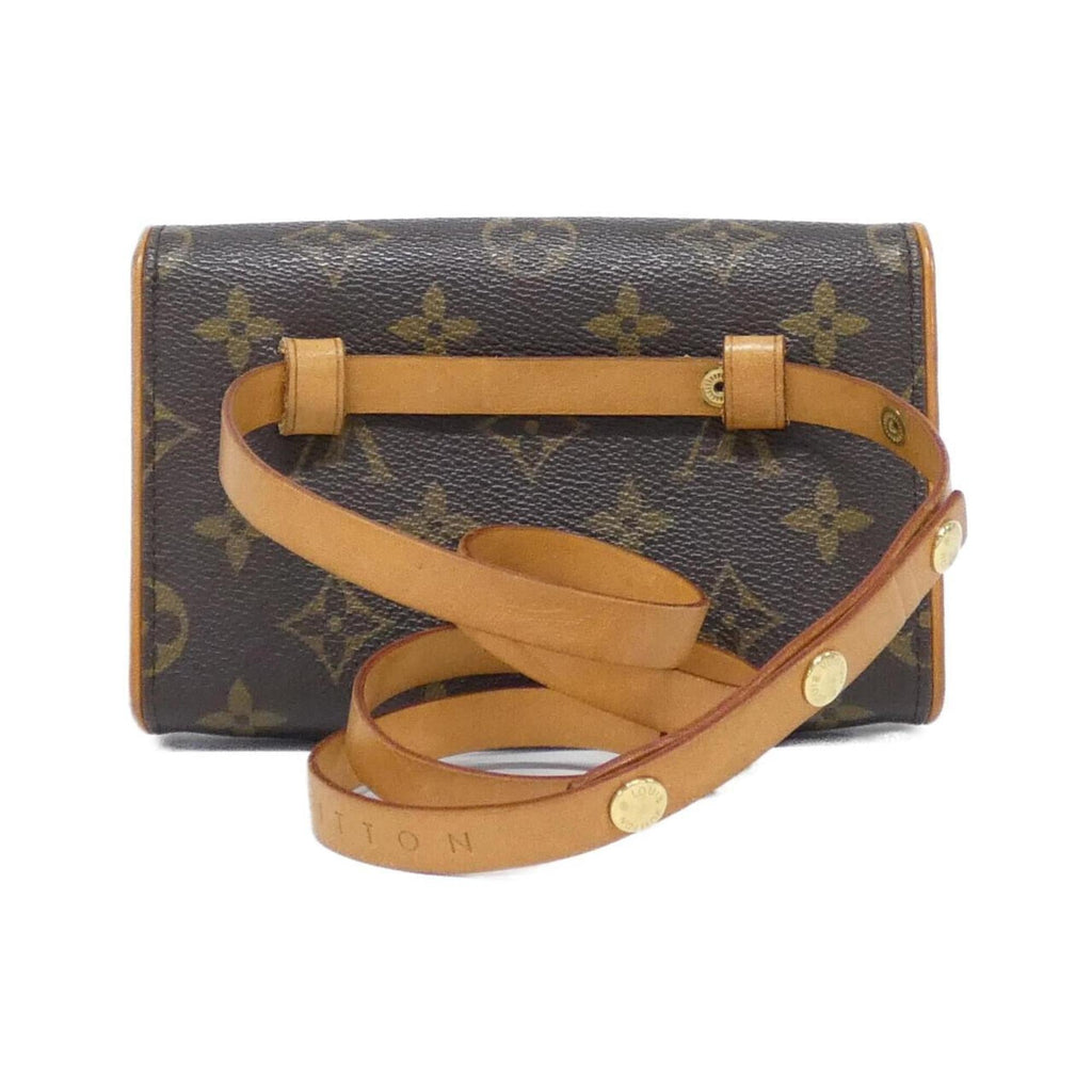 Louis Vuitton Marron Coated Canvas Fanny Pack Pochette