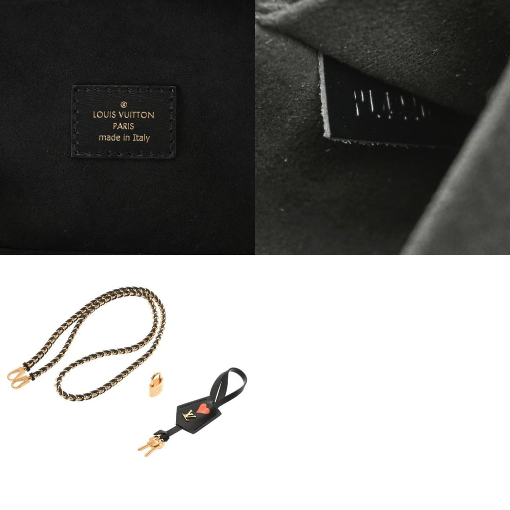 Louis Vuitton Noir Monogram Vanity Bag