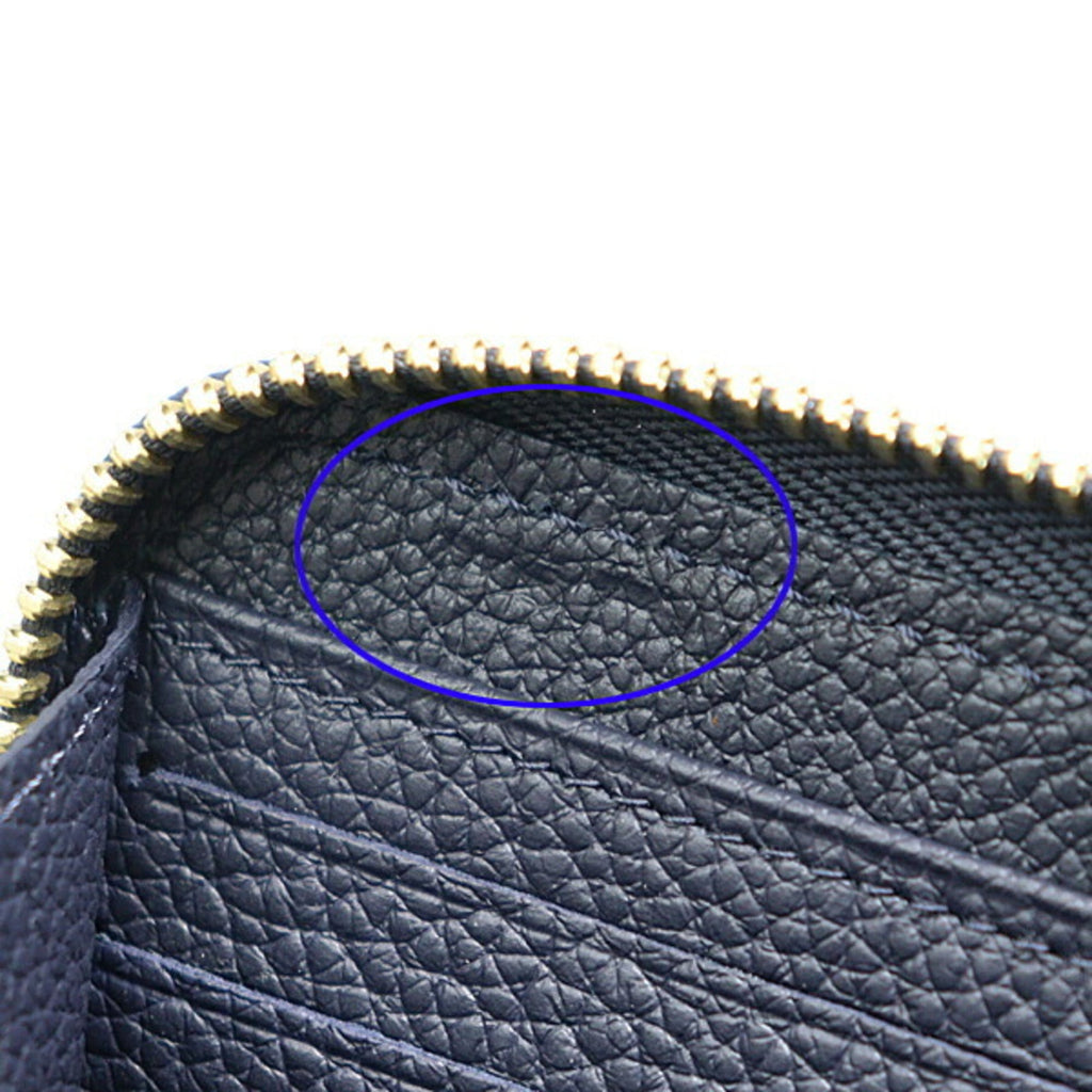 Louis Vuitton Marine Rouge Monogram Empreinte Long Wallet