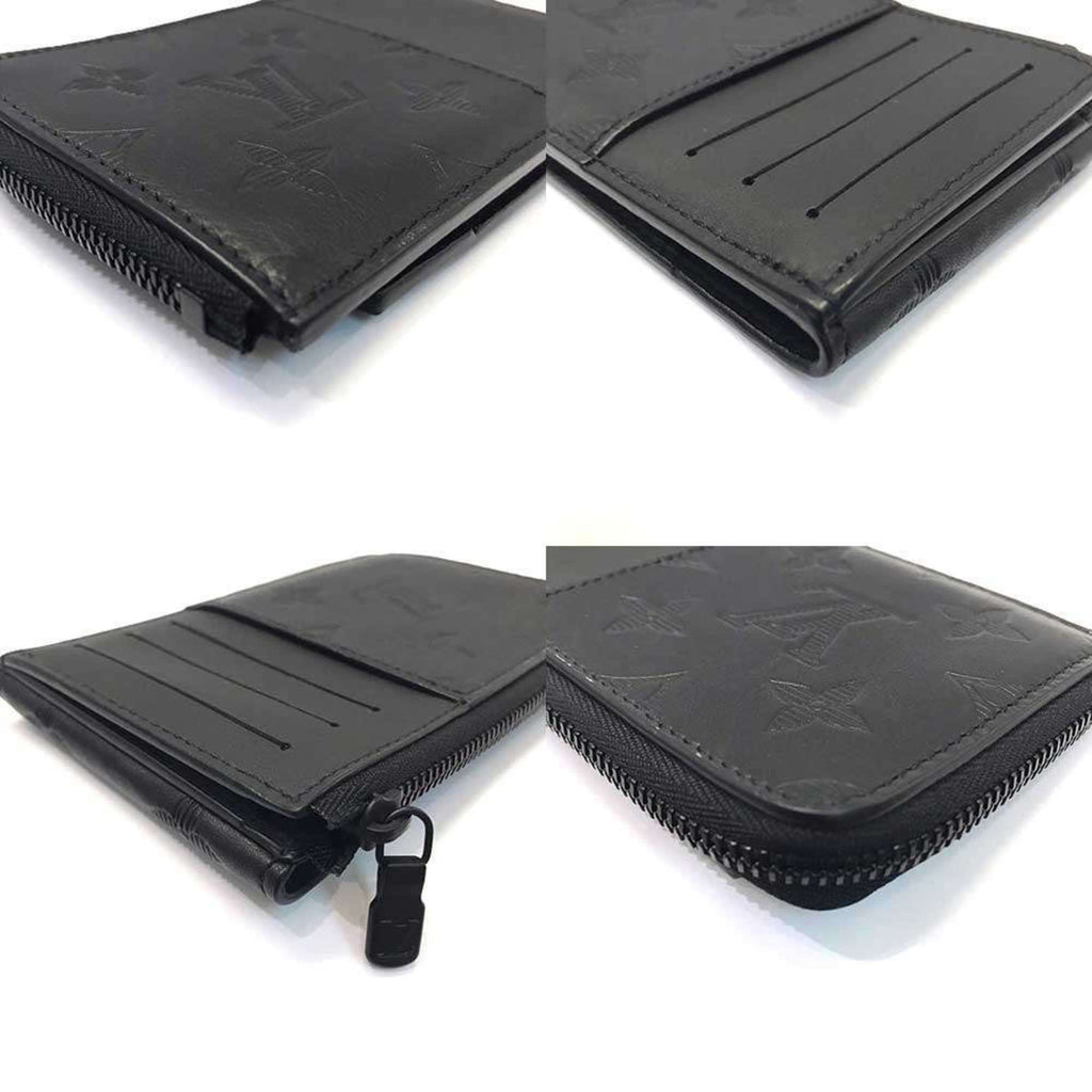 Louis Vuitton Monogram Shadow Black Noir Monogram Shadow Wallet