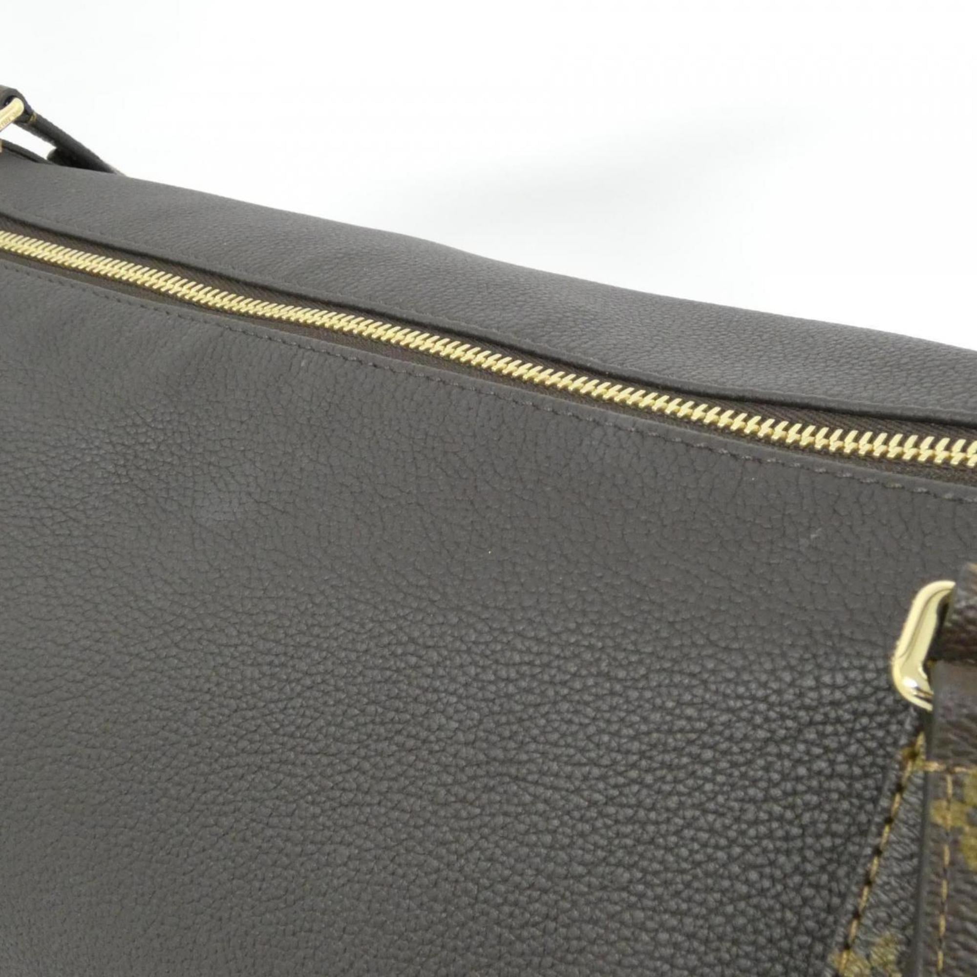 Louis Vuitton Acajou Leather Shoulder Bag