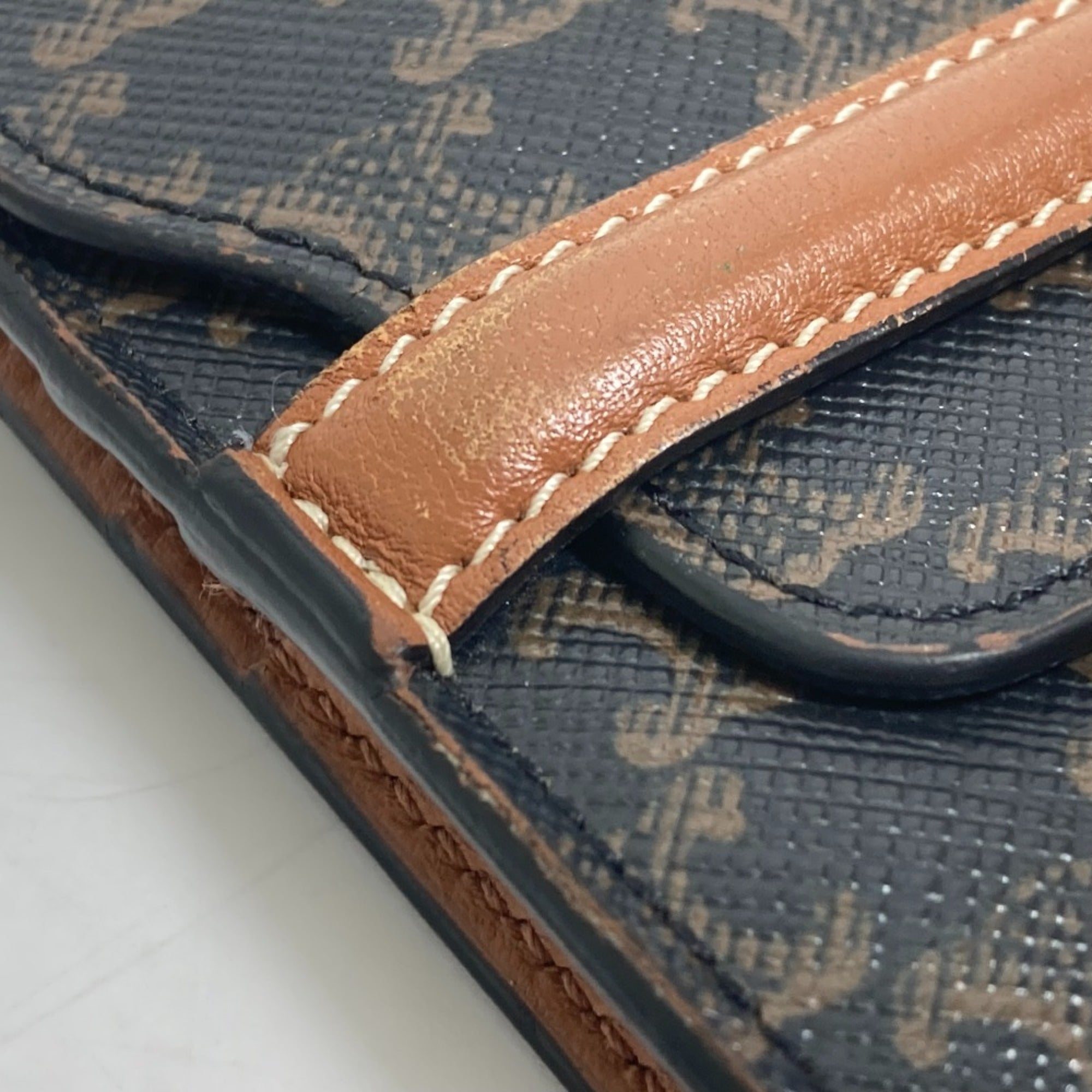 Celine Brown Leather Wallet (Bi-Fold)