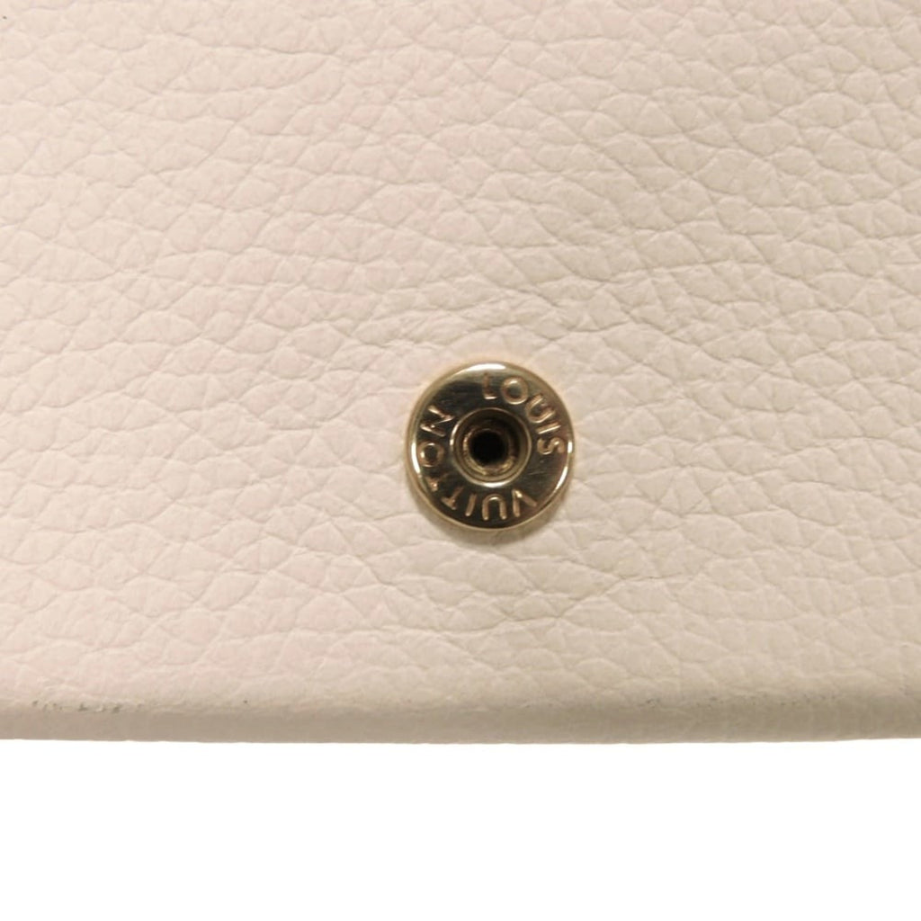 Louis Vuitton Noir Rose Tricolor Leather Wallet (Tri-Fold)