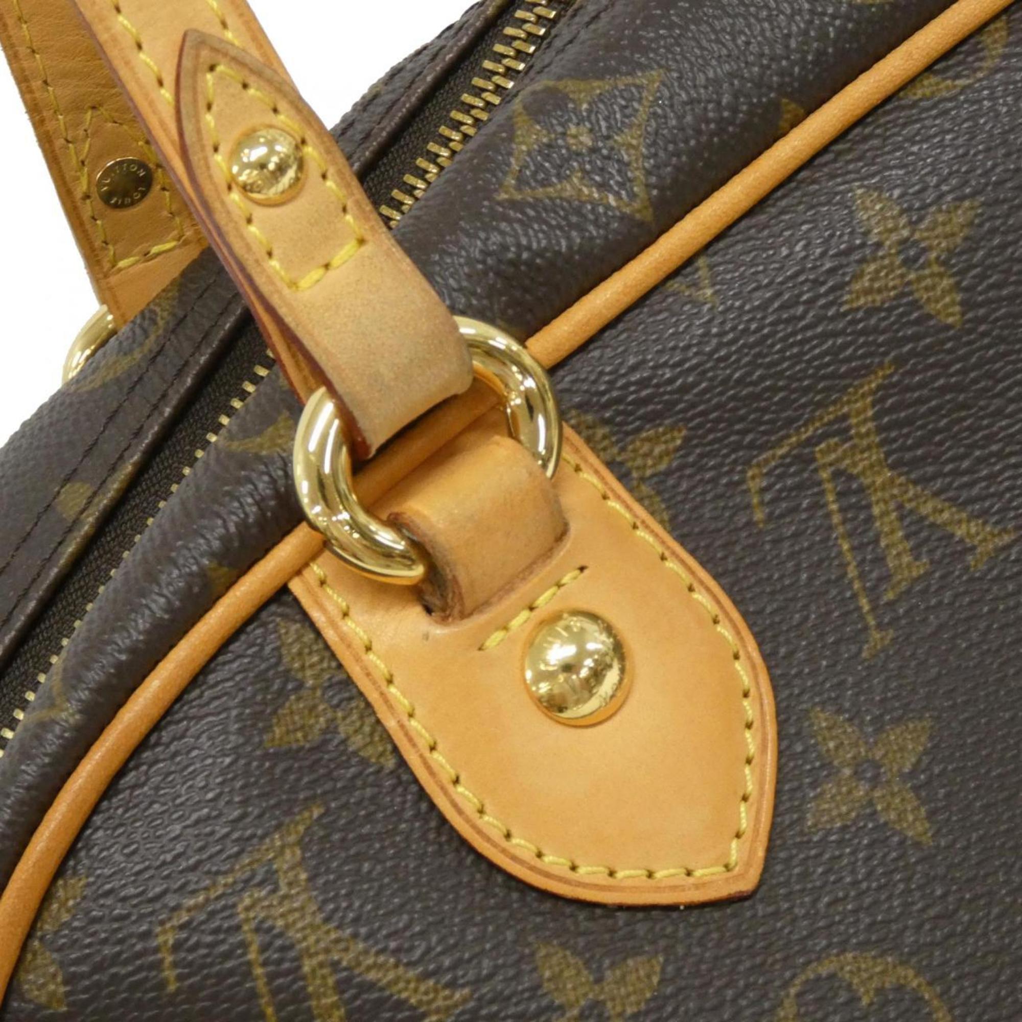 Louis Vuitton Marron Coated Canvas Shoulder Bag