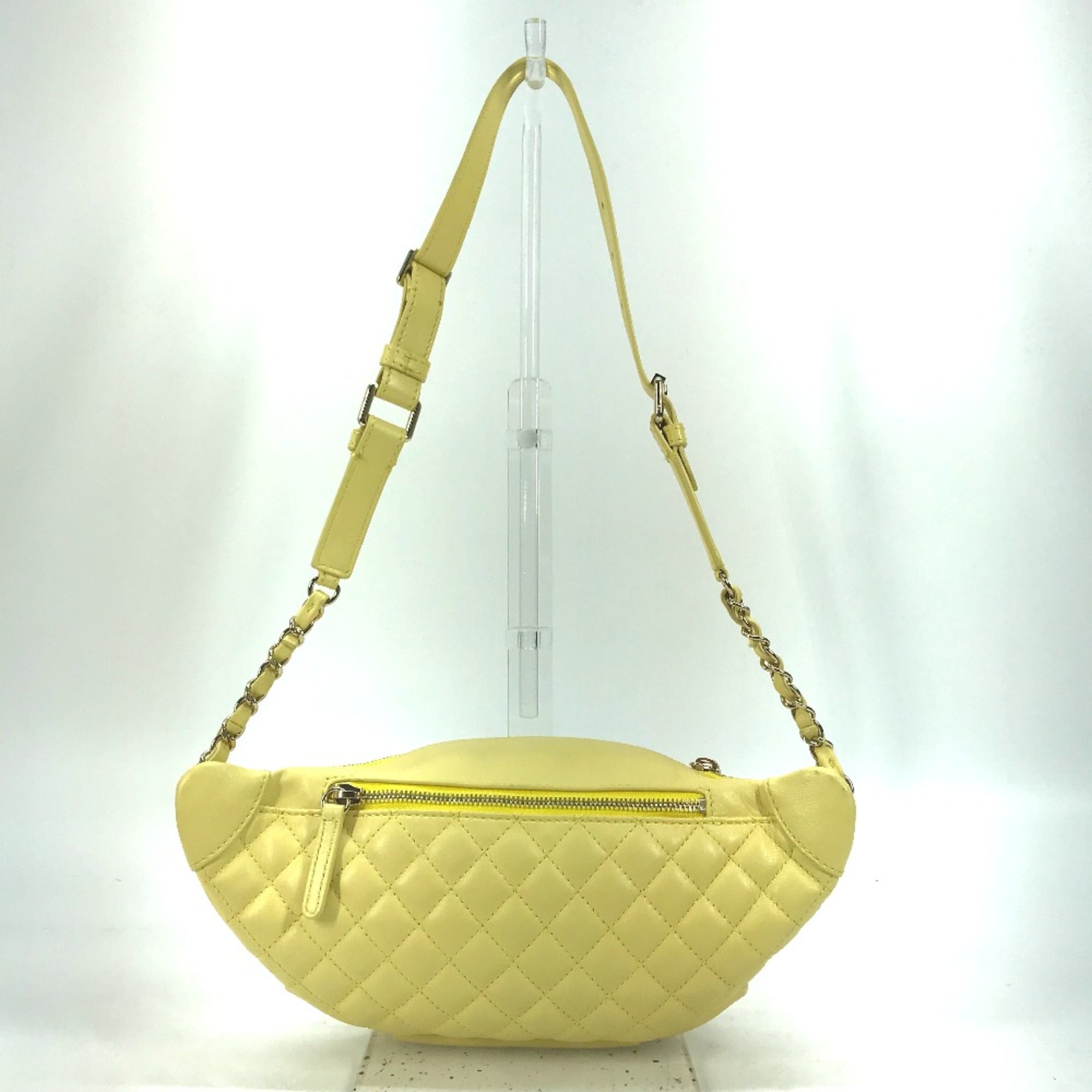 Chanel Yellow Leather Other