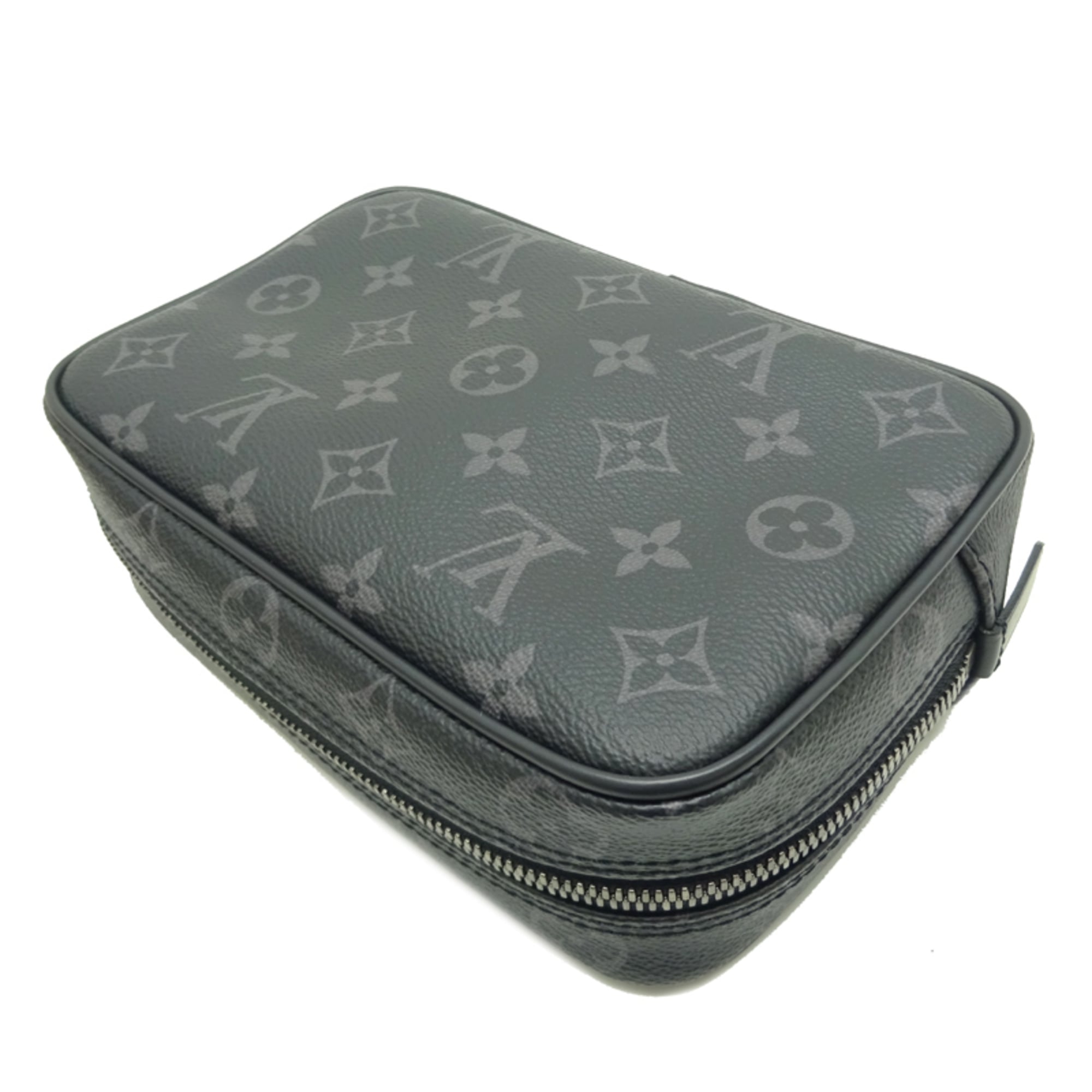 Louis Vuitton Black Monogram Eclipse Clutch Bag