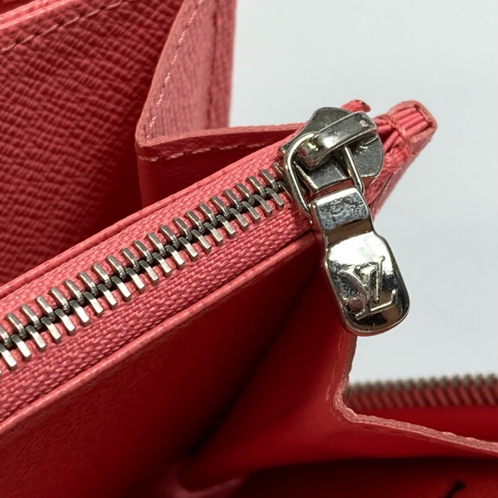 Louis Vuitton Epi Corail Pink Epi Leather Long Wallet