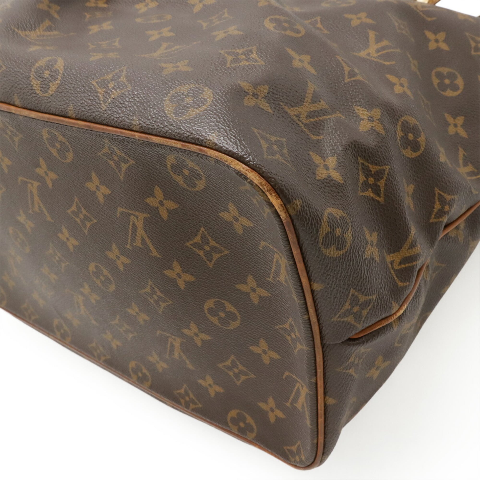 Louis Vuitton Brown Monogram Canvas Shoulder Bag Tote Bag