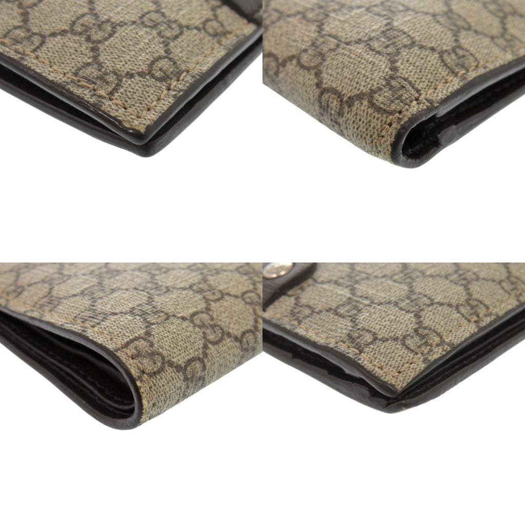 Gucci Brown Gg Supreme Wallet (Bi-Fold) (Pre-Owned)