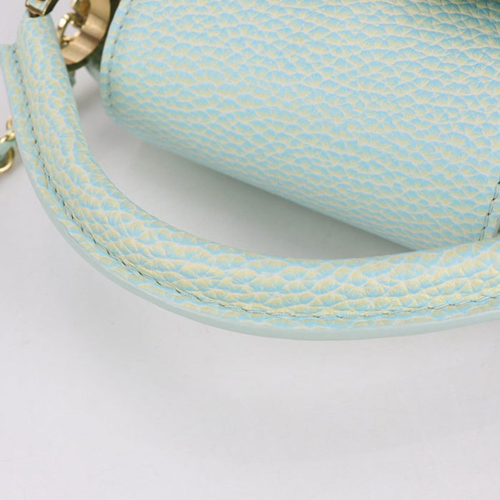 Louis Vuitton Green Leather Handbag