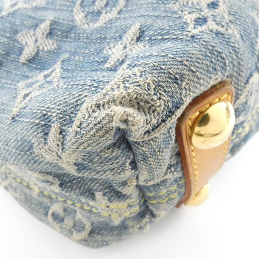 Louis Vuitton Blue Denim Canvas Shoulder Bag