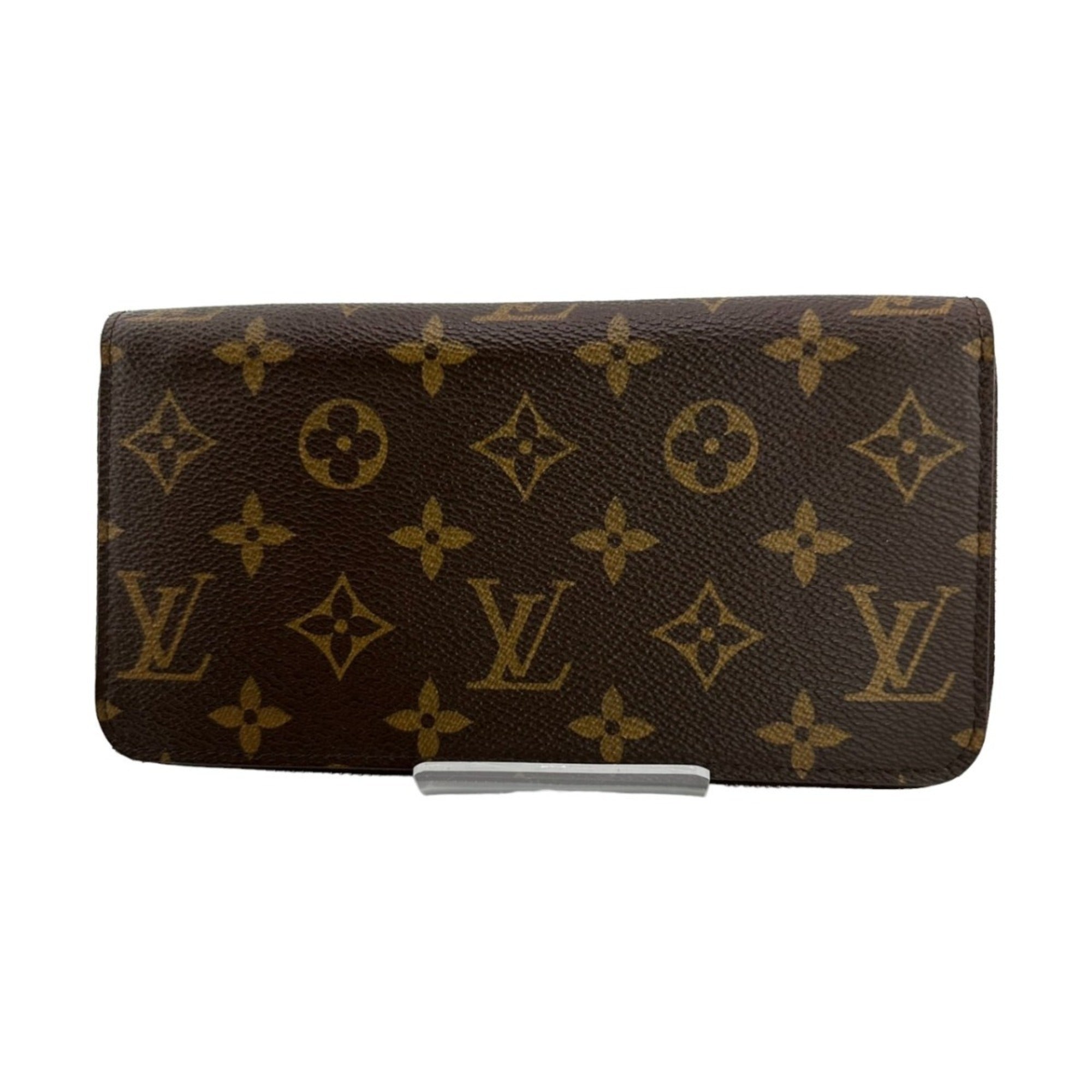 Louis Vuitton Monogram Brown Monogram Long Wallet