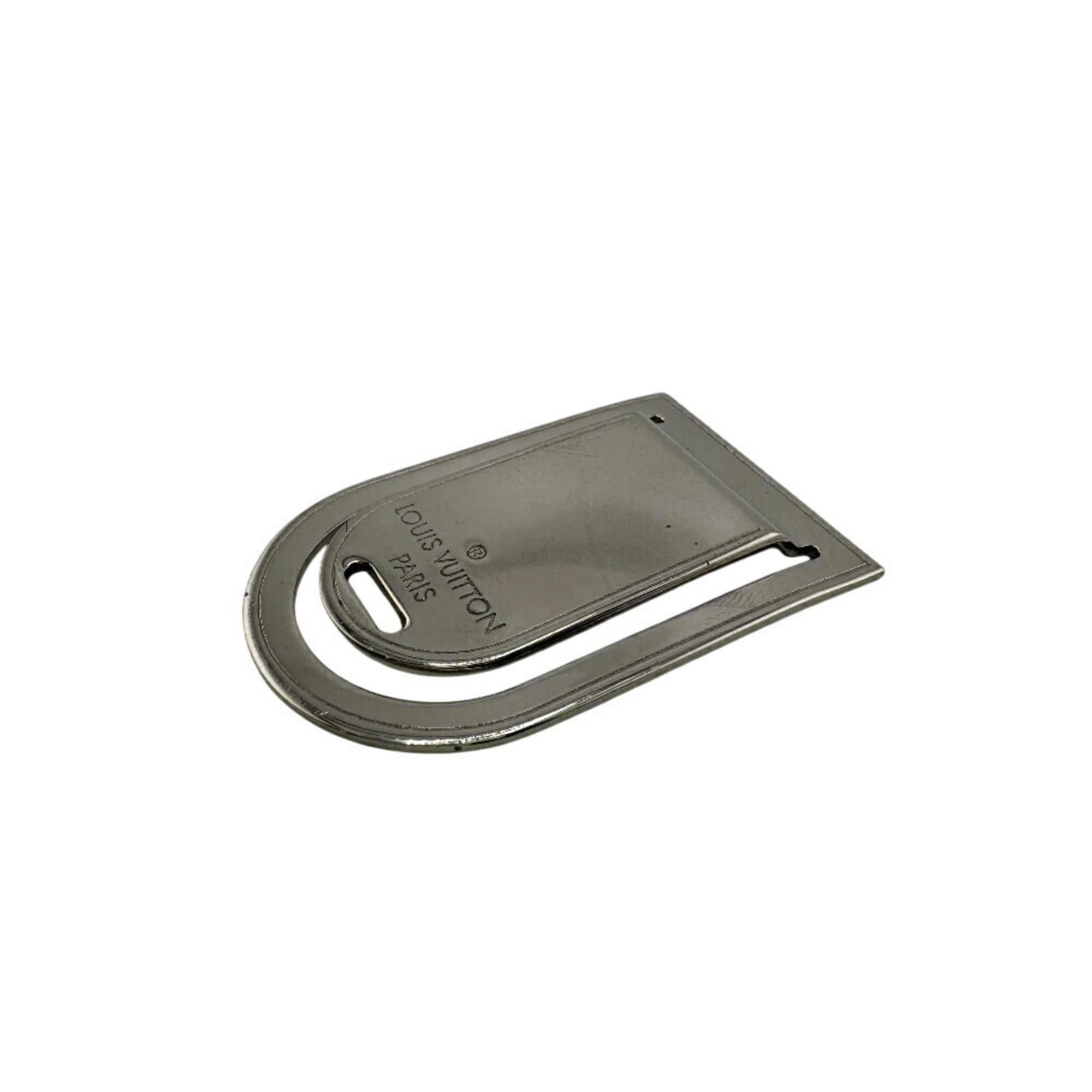Louis Vuitton Silver Metal Money Clip