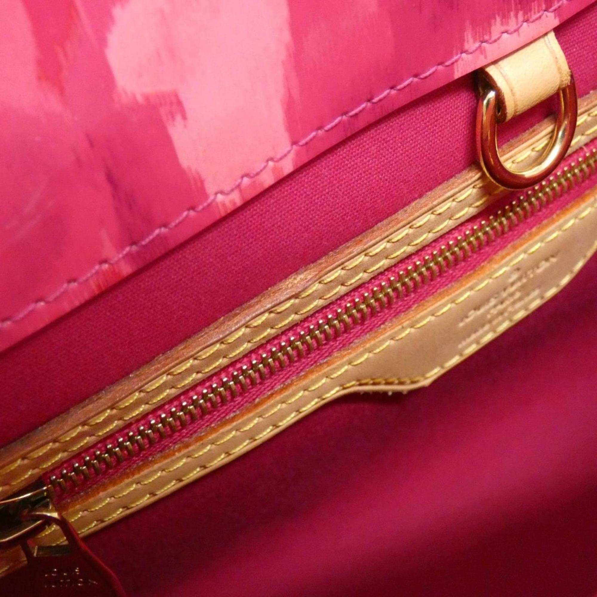 Louis Vuitton Indian Rose Rose Monogram Vernis Handbag