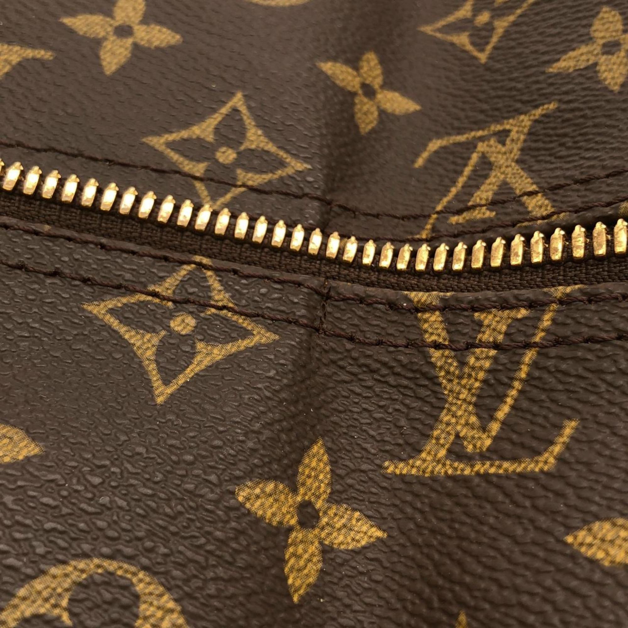 Louis Vuitton Marron Monogram Monogram Coated Canvas Boston Bag