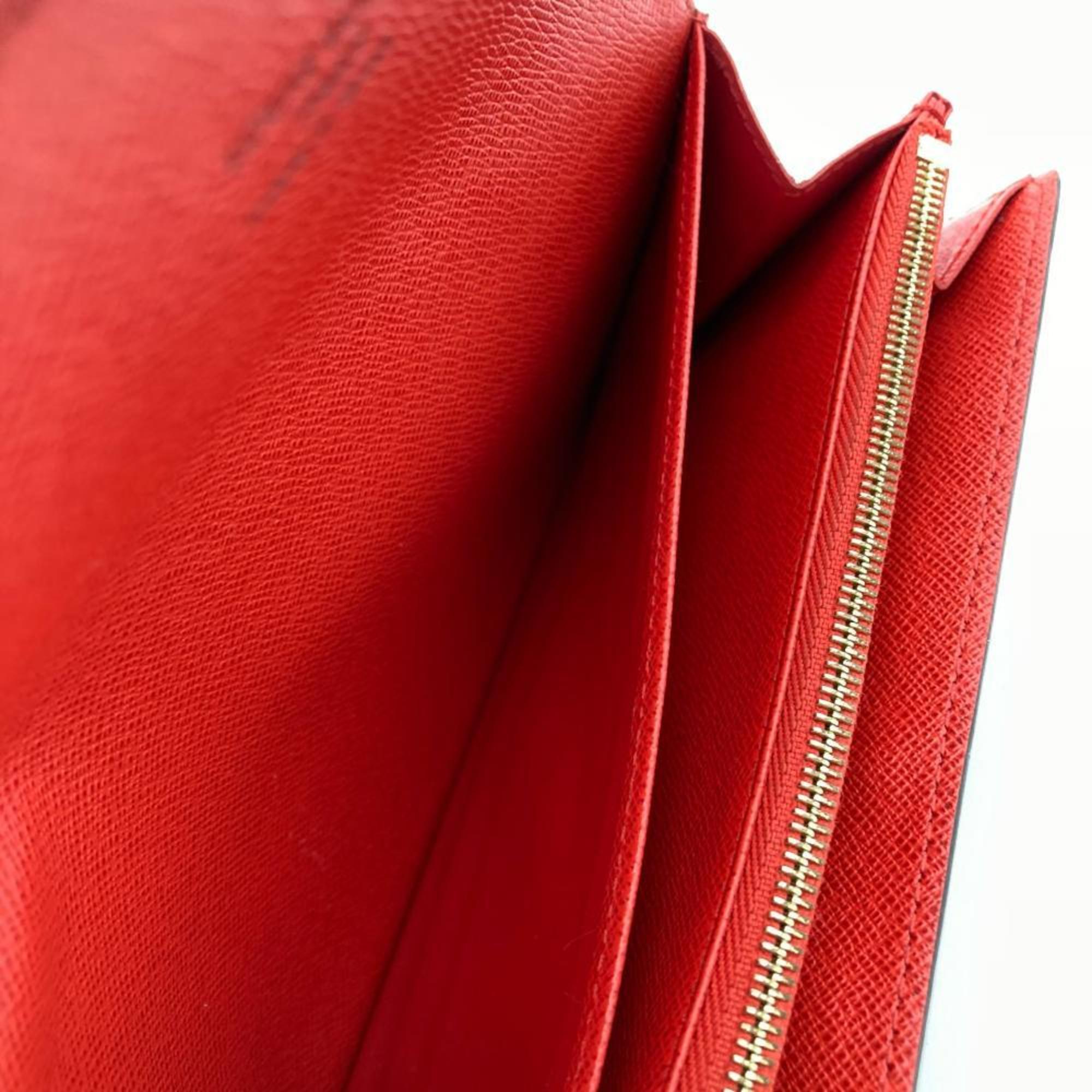 Louis Vuitton Brown Monogram Canvas Long Wallet (Tri-Fold)