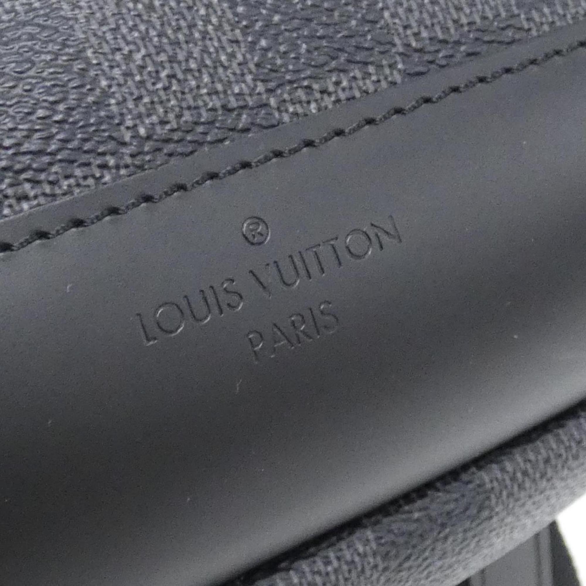 Louis Vuitton Graphite Coated Canvas Shoulder Bag