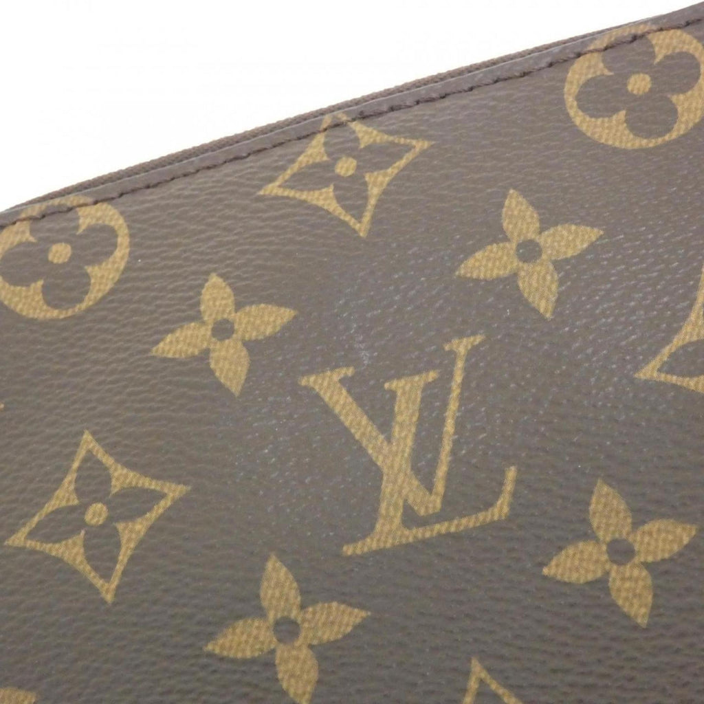 Louis Vuitton Marron Coated Canvas Shoulder Bag