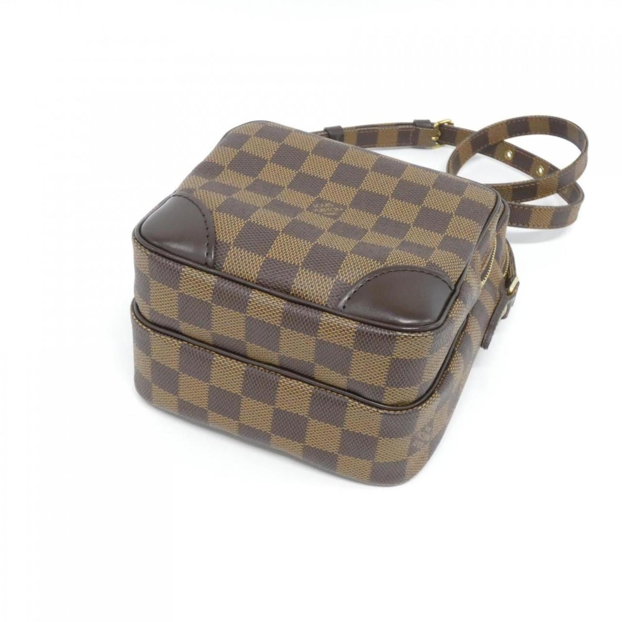 Louis Vuitton Damier Ebene Coated Canvas Shoulder Bag
