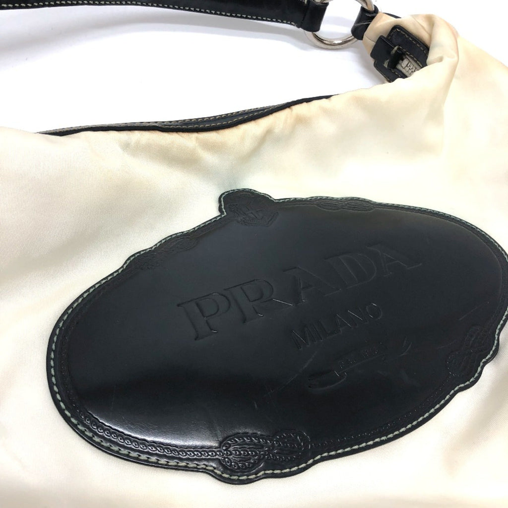Prada White Cloth Shoulder Bag