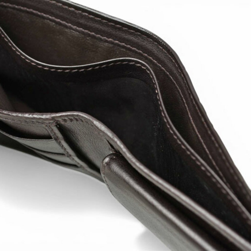 Gucci Dark Brown Leather Wallet (Bi-Fold) (Pre-Owned)