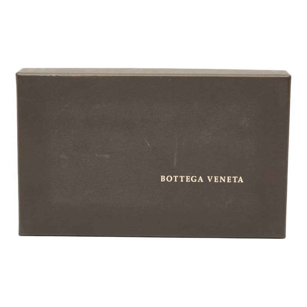 Bottega Veneta Green Leather Long Wallet