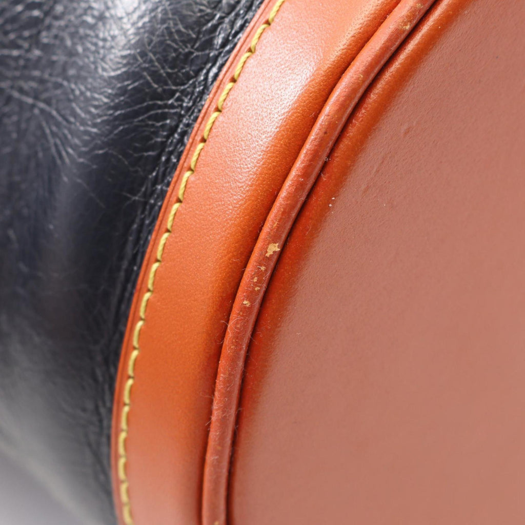 Louis Vuitton Brown Navy Monogram Reverse Handbag
