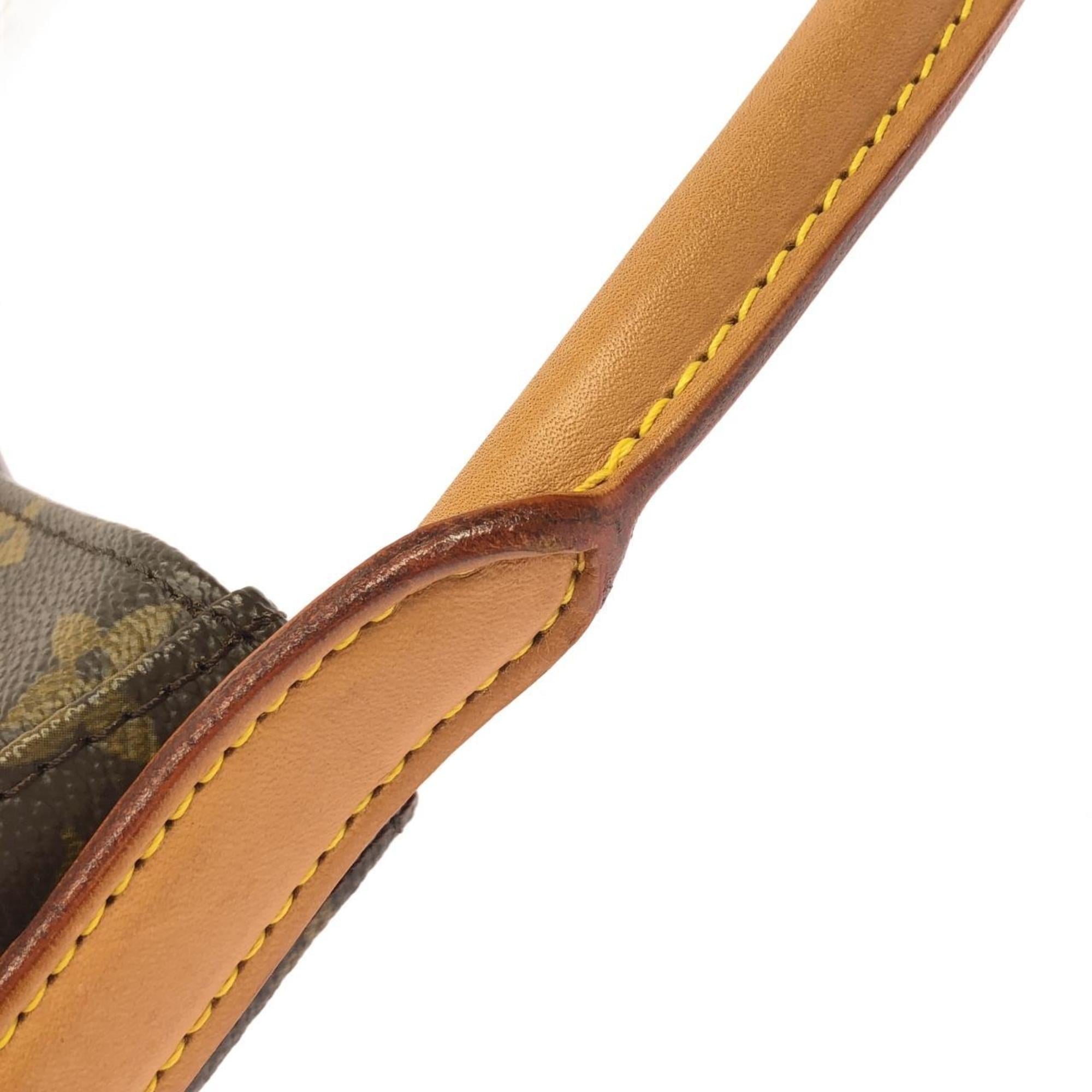 Louis Vuitton Monogram Marron Coated Canvas Shoulder Bag