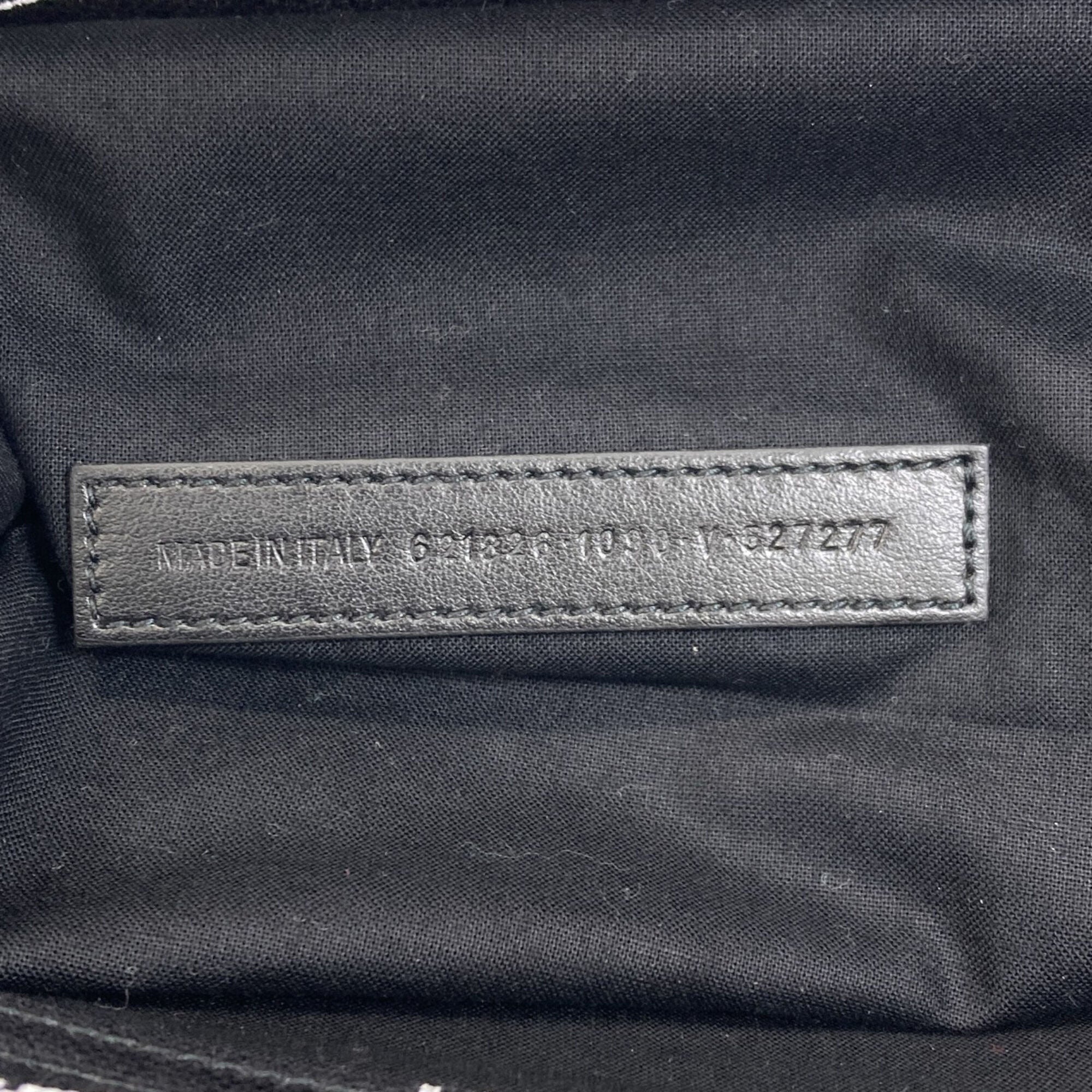 Balenciaga Black Canvas Tote