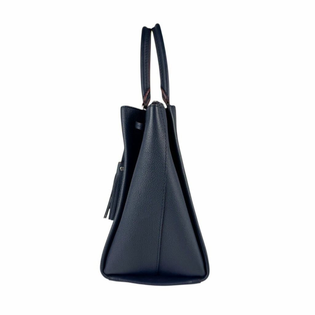 Louis Vuitton Marine Rouge Leather Handbag Shoulder Bag