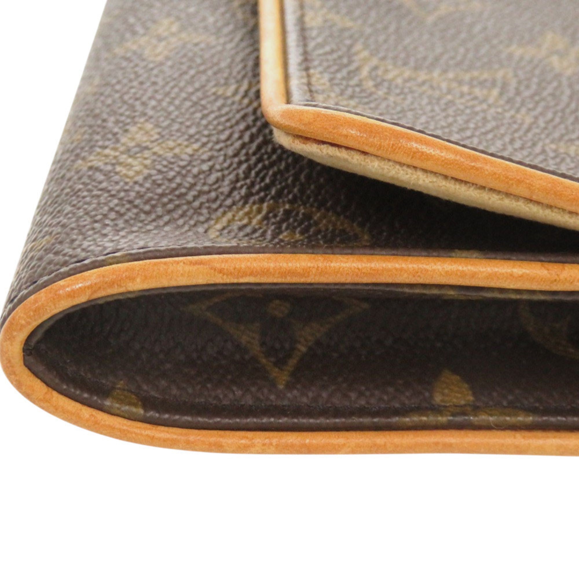 Louis Vuitton Monogram Brown Monogram Pochette Shoulder Bag