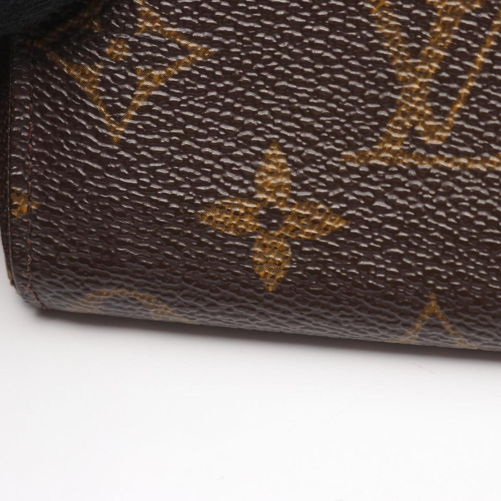Louis Vuitton Brown Coated Canvas Coin Purse/Coin Case