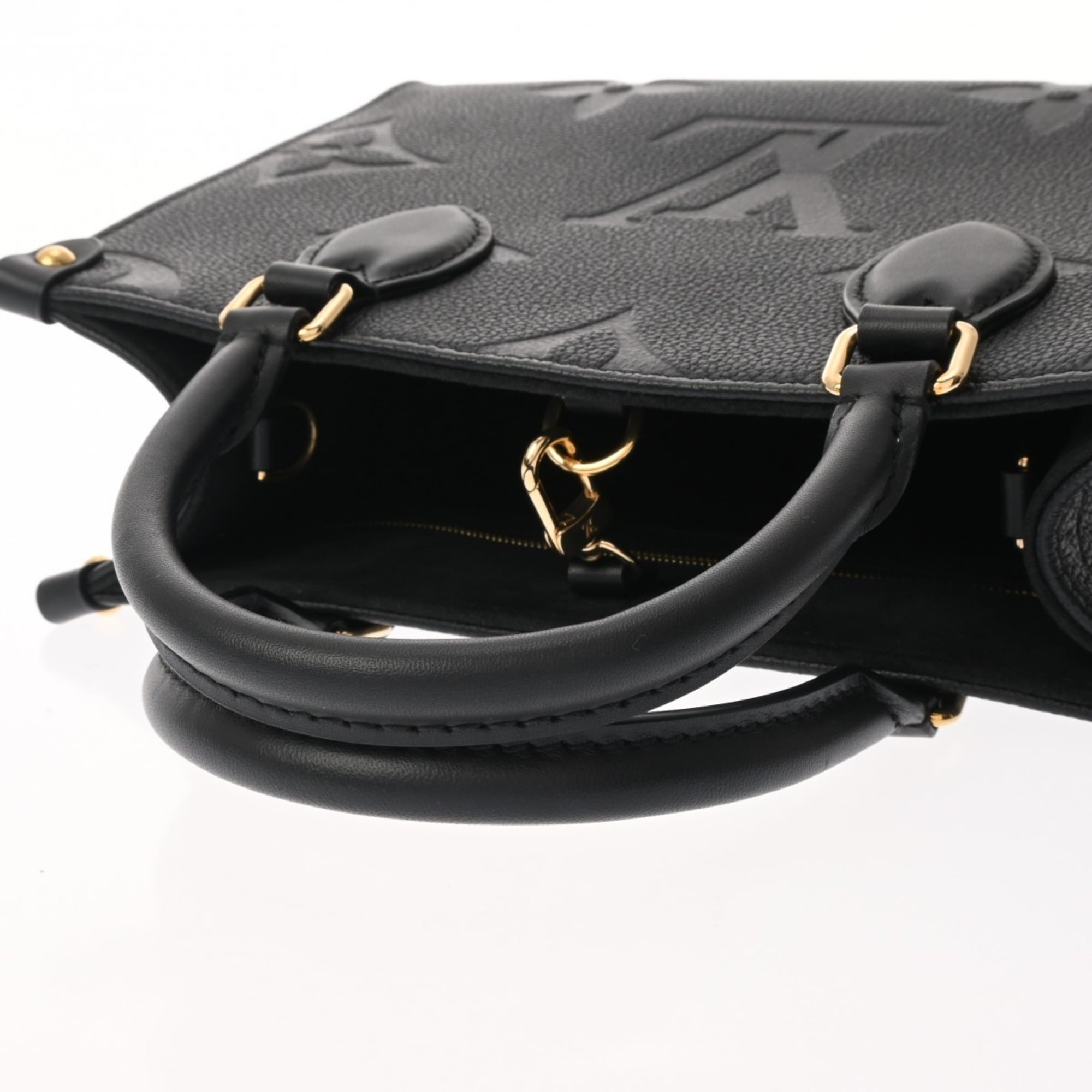 Louis Vuitton Noir Leather Handbag