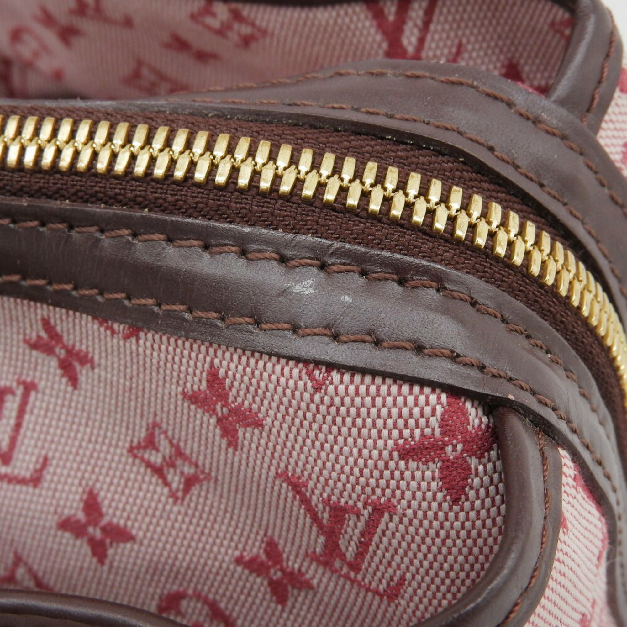 Louis Vuitton Monogram Mini Cerise Cherry Red Color Canvas Handbag