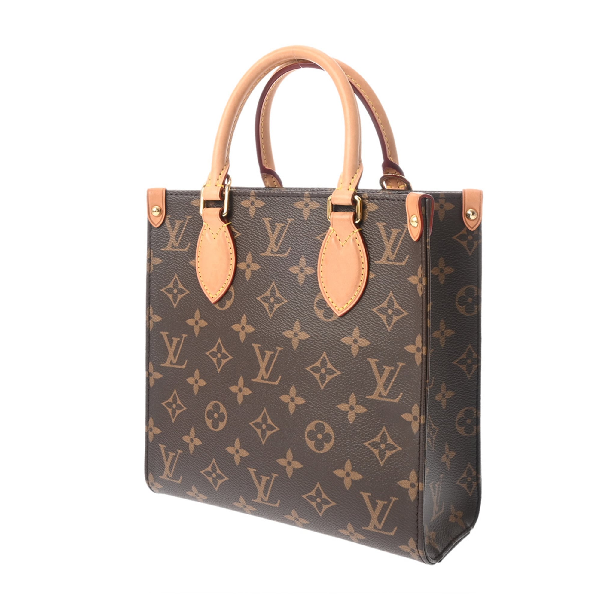 Louis Vuitton Brown Monogram Canvas Tote Bag