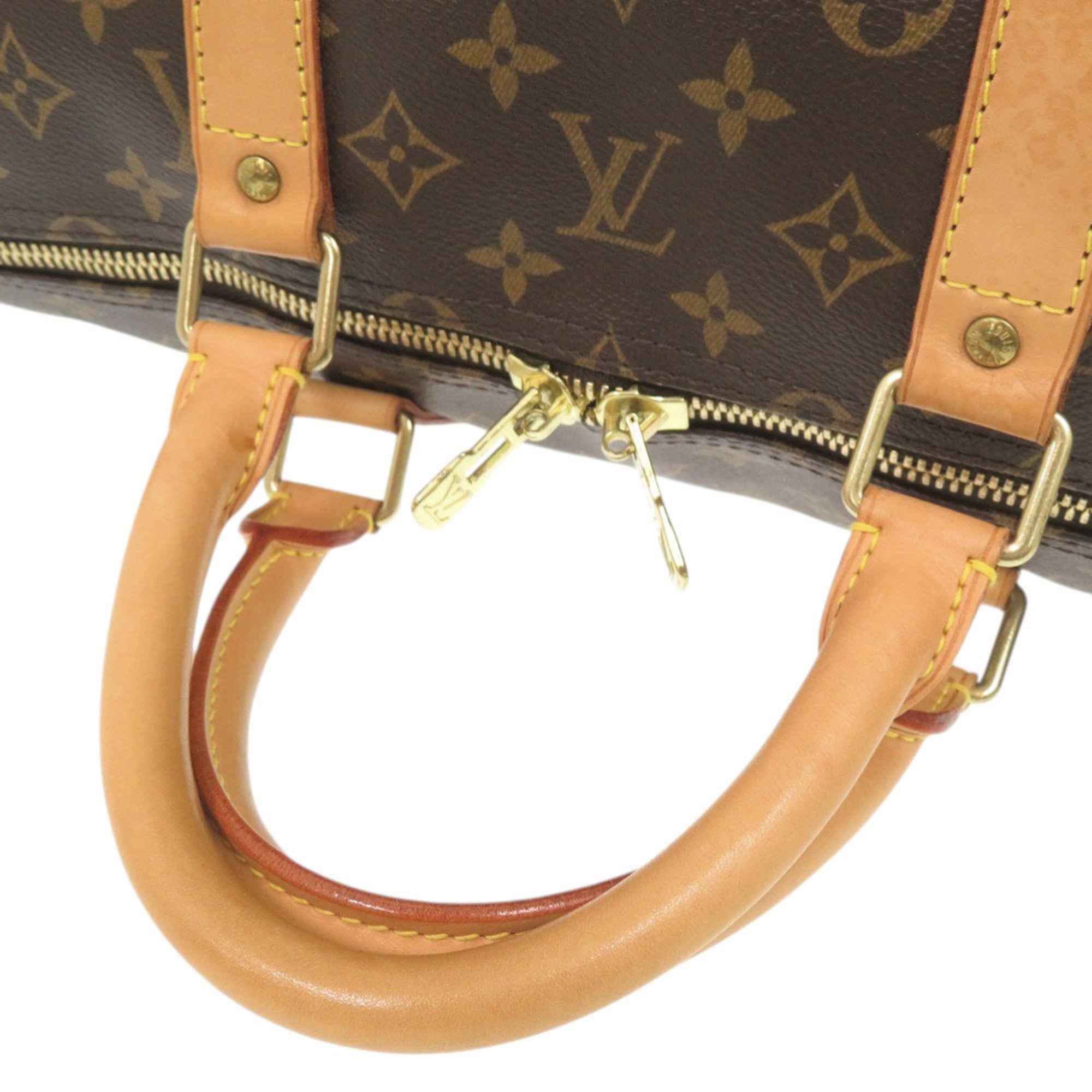 Louis Vuitton Brown Monogram Monogram Boston Bag