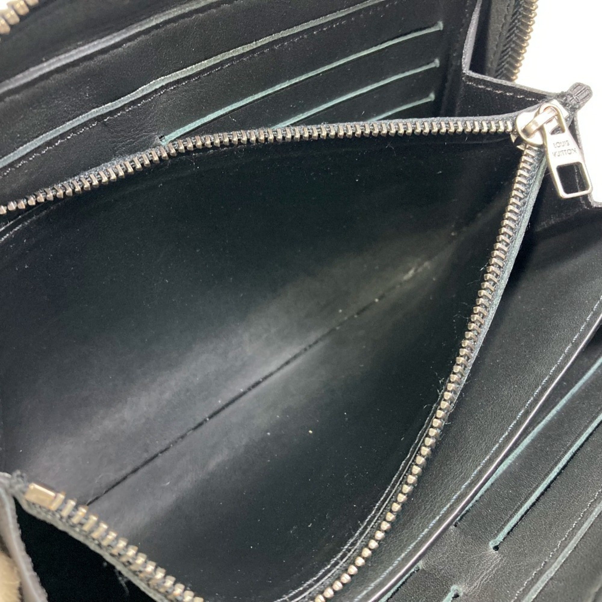 Louis Vuitton Black Noir Damier Infini Leather Coin Purse/Coin Case