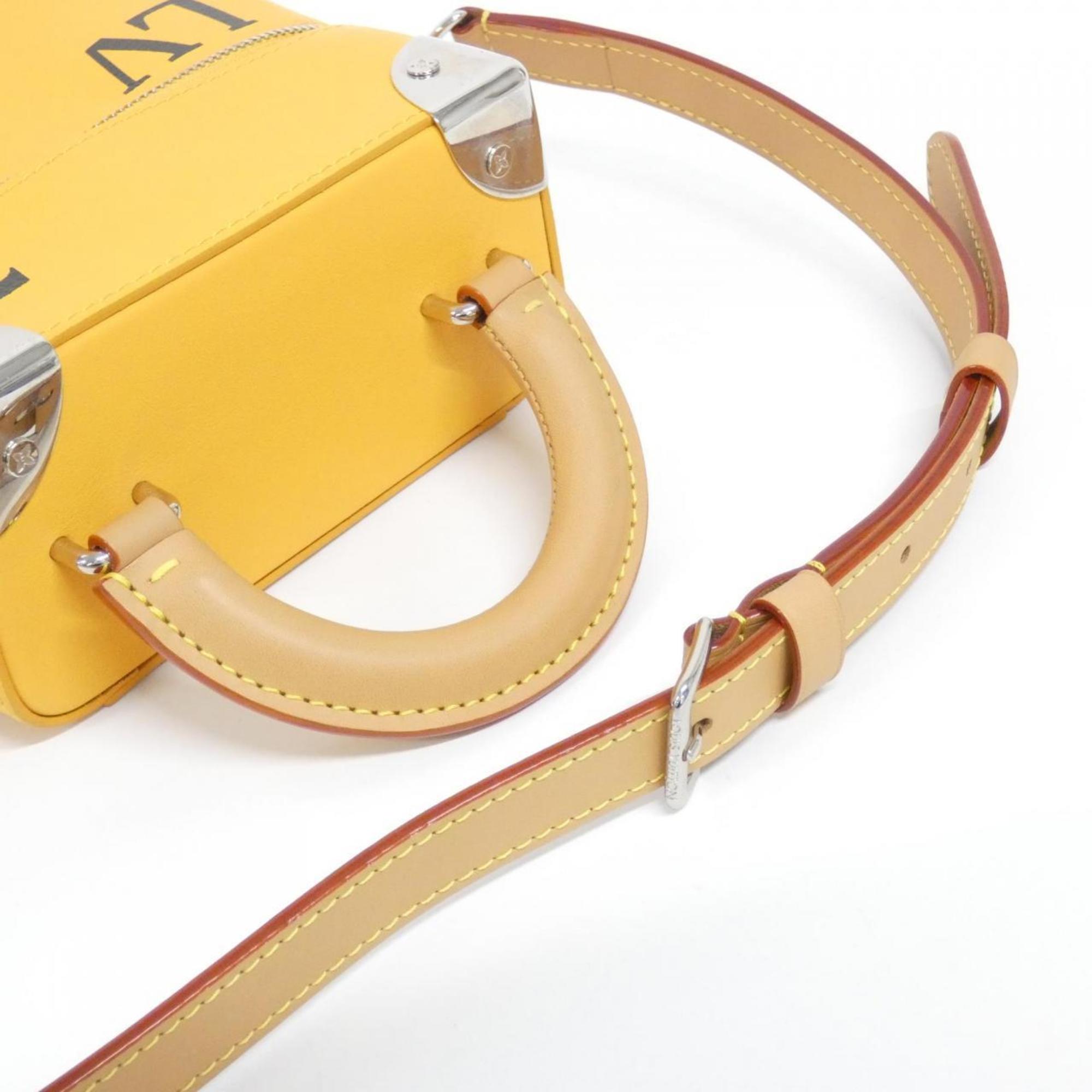 Louis Vuitton Saffron Leather Handbag