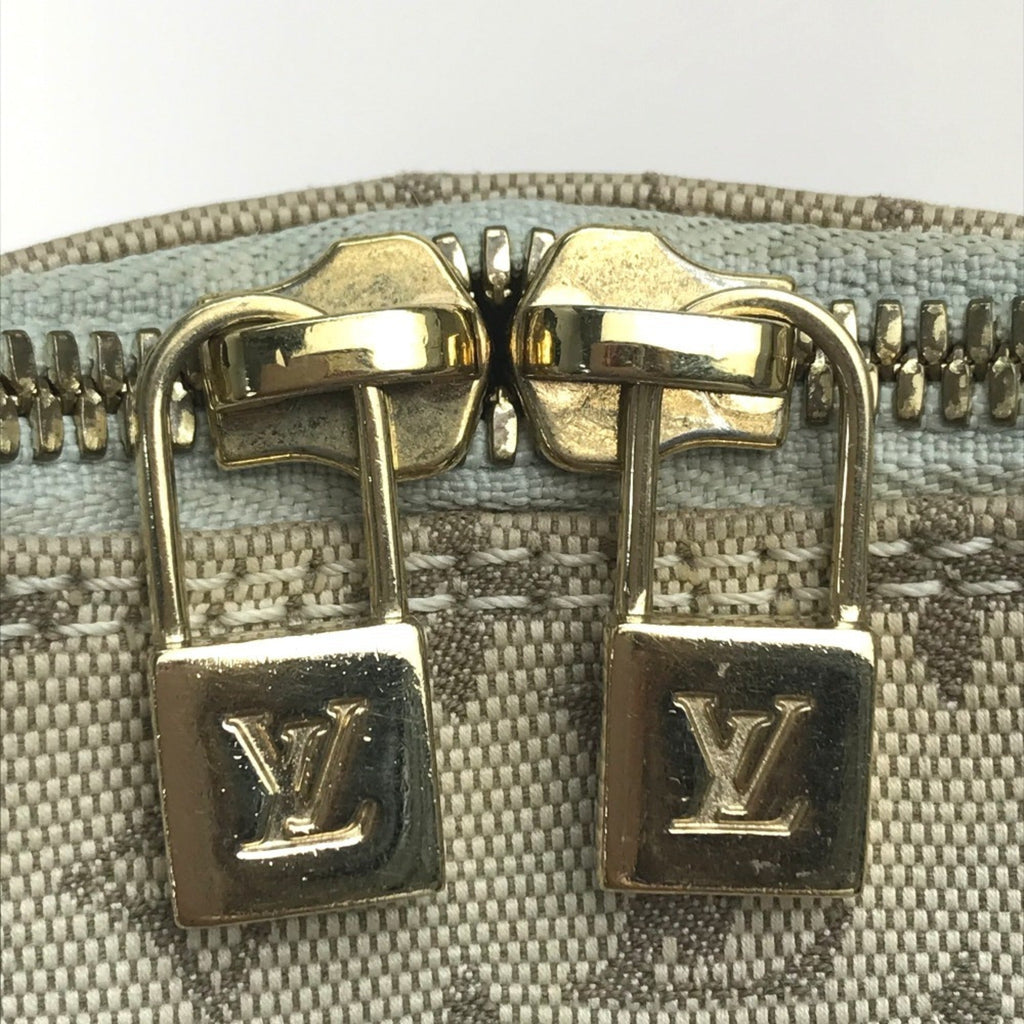 Louis Vuitton Dark Brown Khaki Monogram Handbag