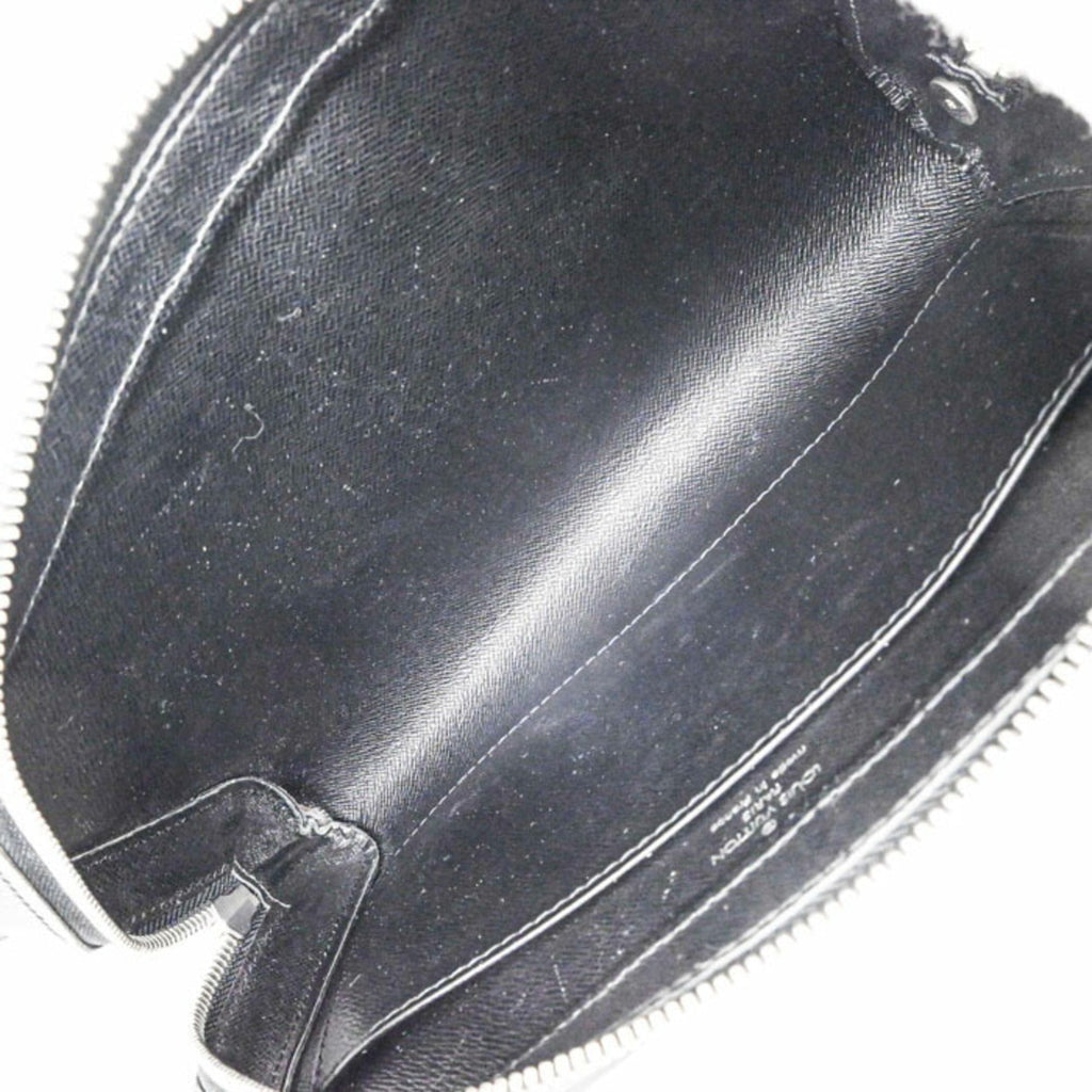 Louis Vuitton Ardoise Black Taiga Leather Clutch Bag