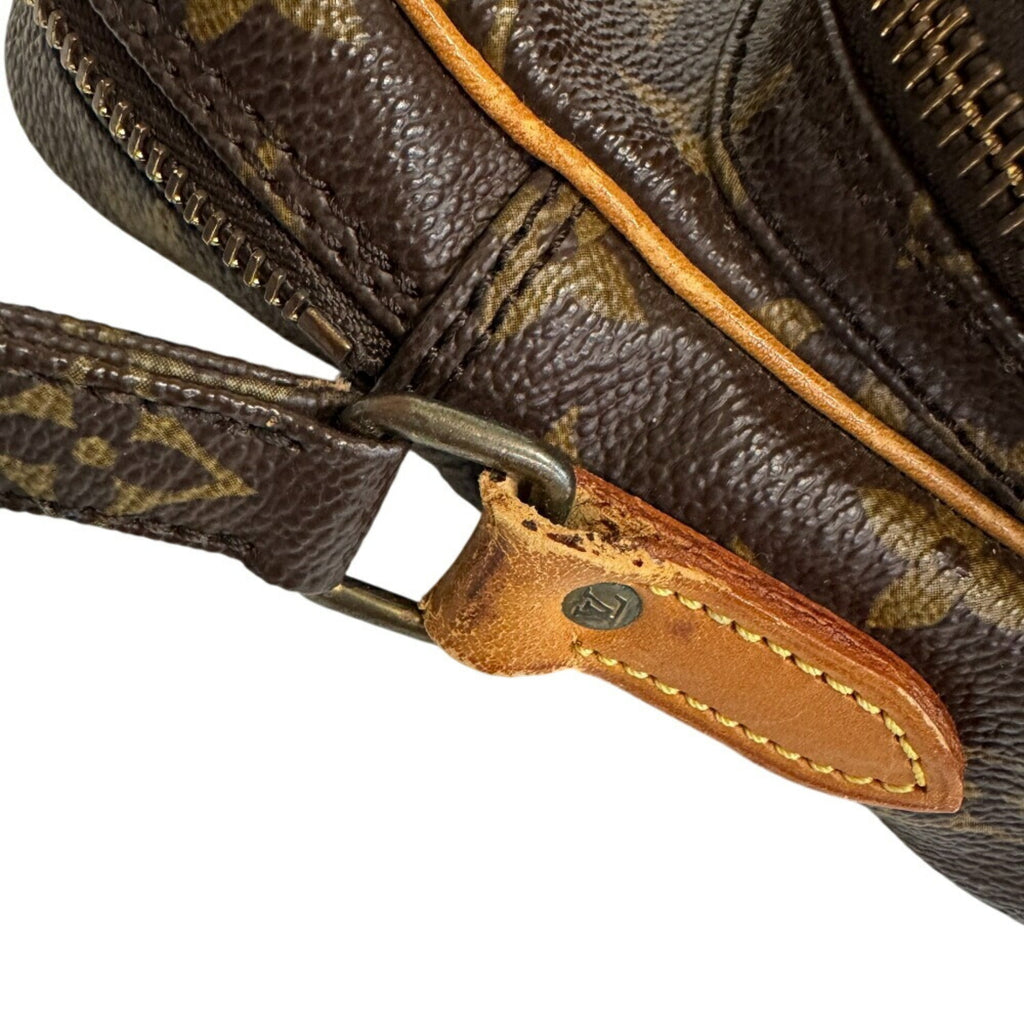 Louis Vuitton Monogram Brown Leather Shoulder Bag