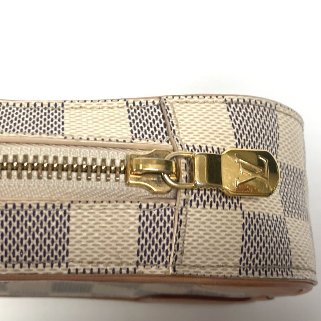 Louis Vuitton Damier Azur White Damier Azur Pochette Shoulder Bag