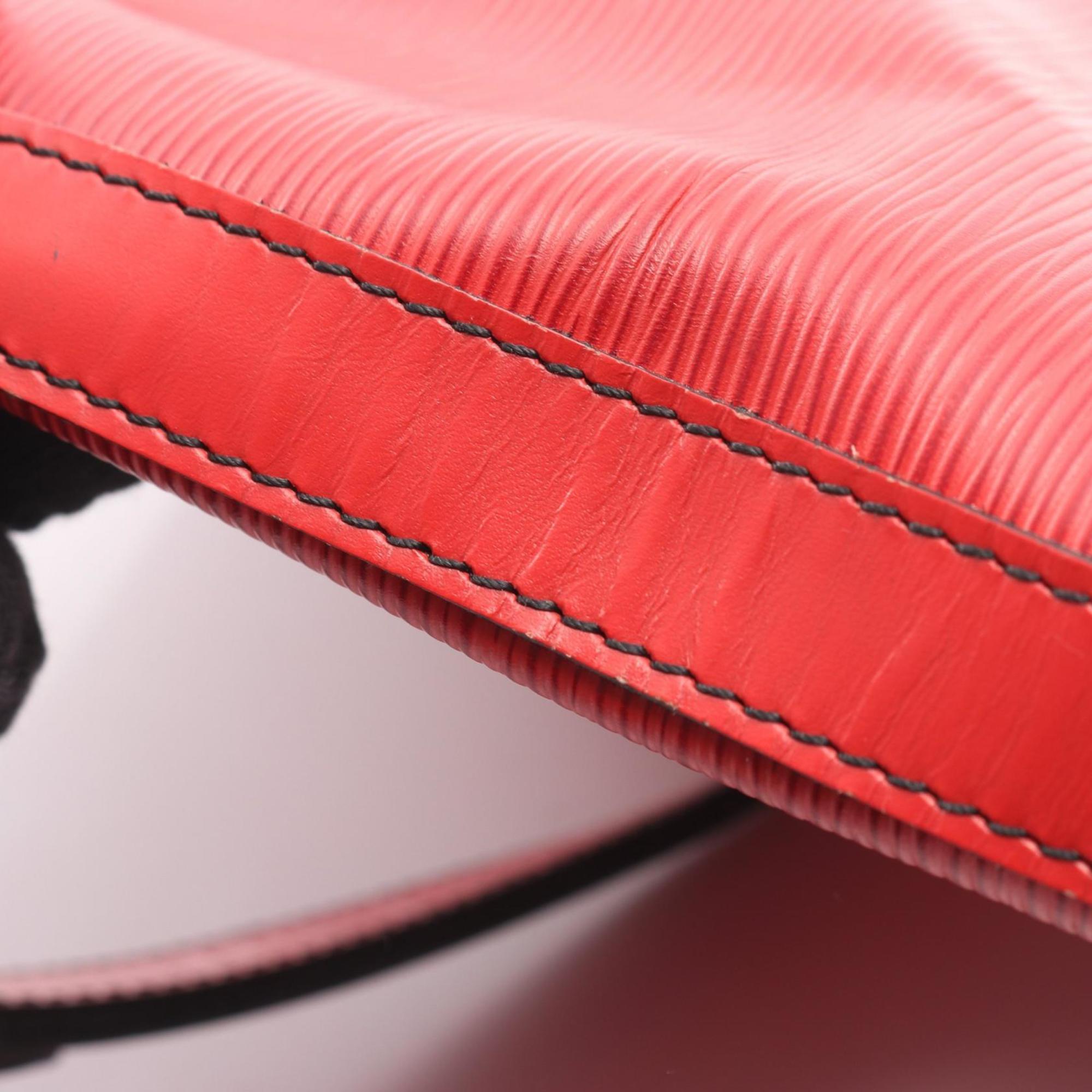 Louis Vuitton Castilian Red Red Color Leather Shoulder Bag